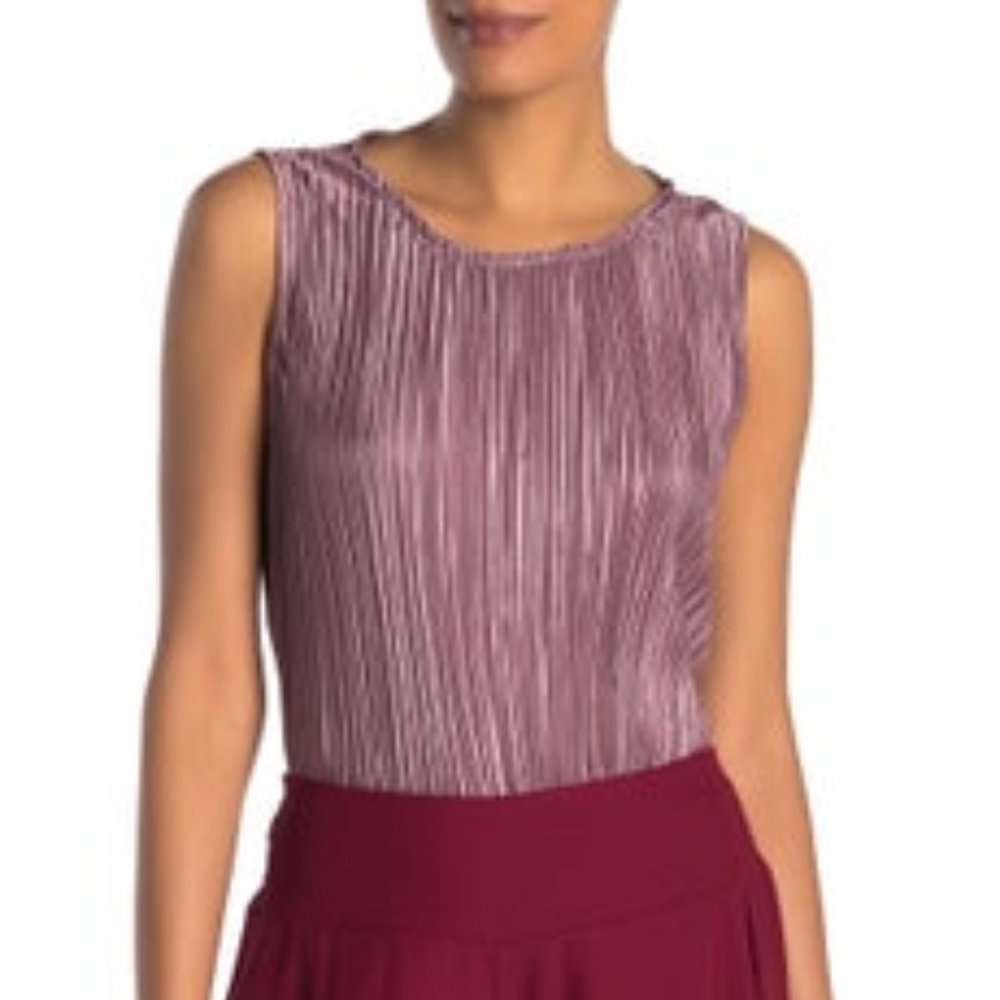 Purple Plisse Tank ✨💜